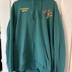 Shrek Aqua Green Hoodie